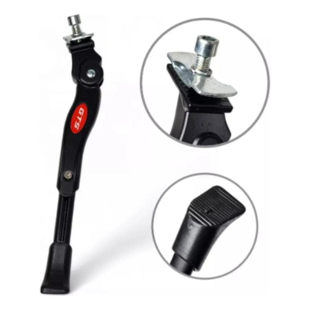 3X Descanso Pezinho Central Regulagem Bicicleta Aro 20/24/26