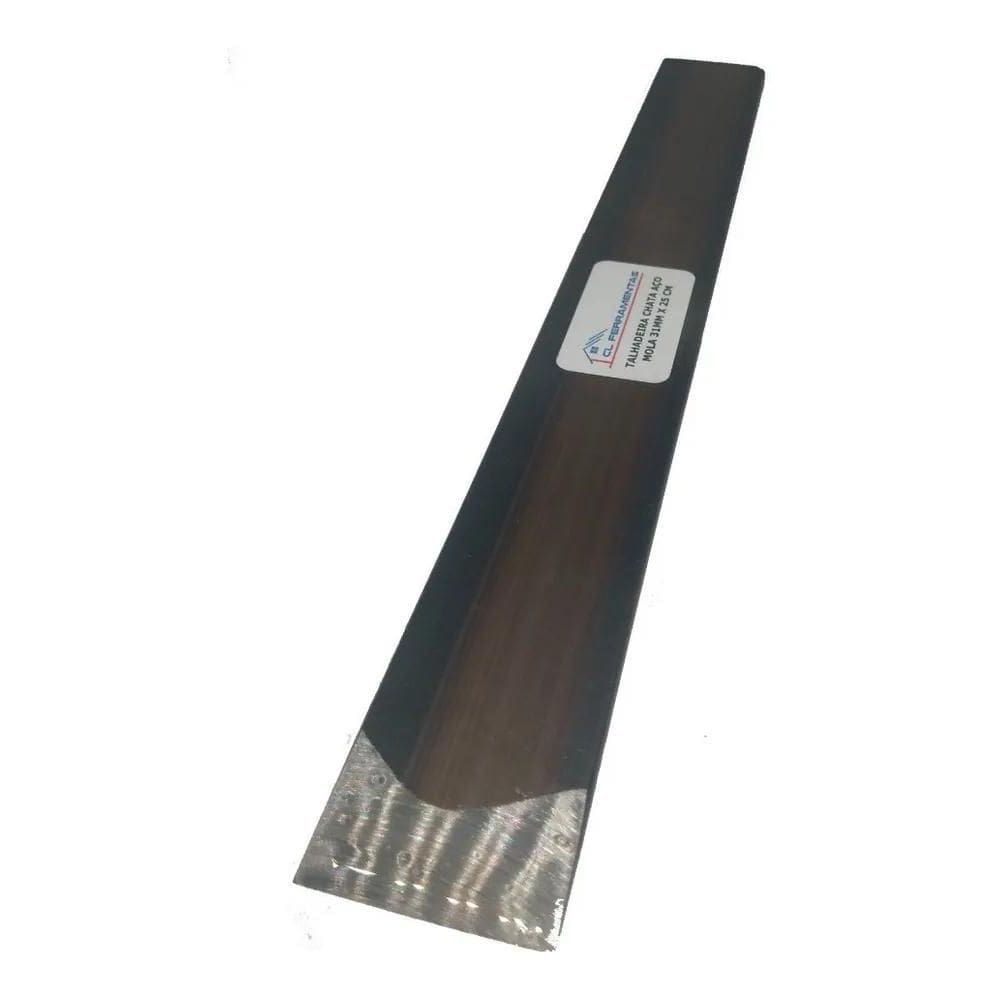 3X Talhadeira Chata Aço Mola 31Mm X 25 Cm