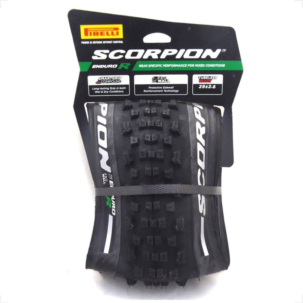 Pneu Pirelli Scorpion aro 29 x 2.60 E-MTB Bicicleta Bike Eletrica E-BIKE Tubeless Kevlar sem arame