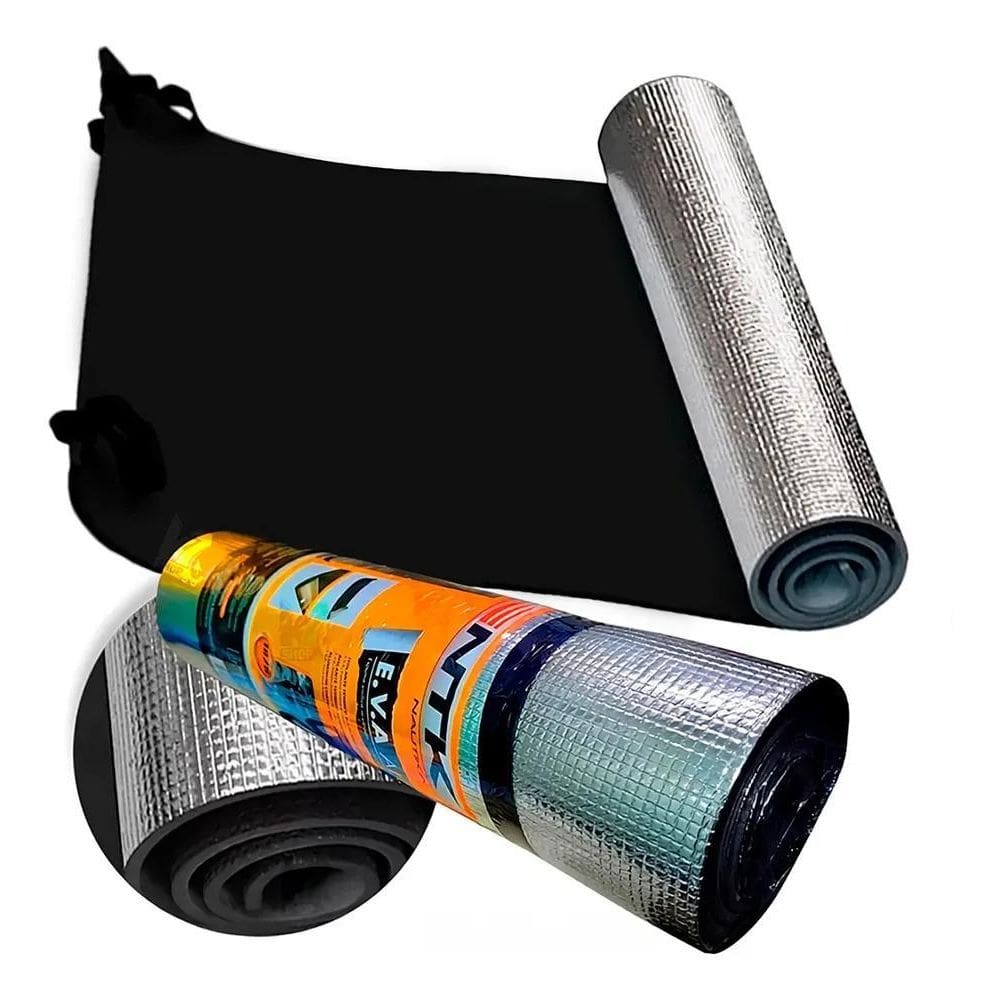 3X Isolante Térmico Eva Nautika Aluminizado Camping 1,8Mt 50