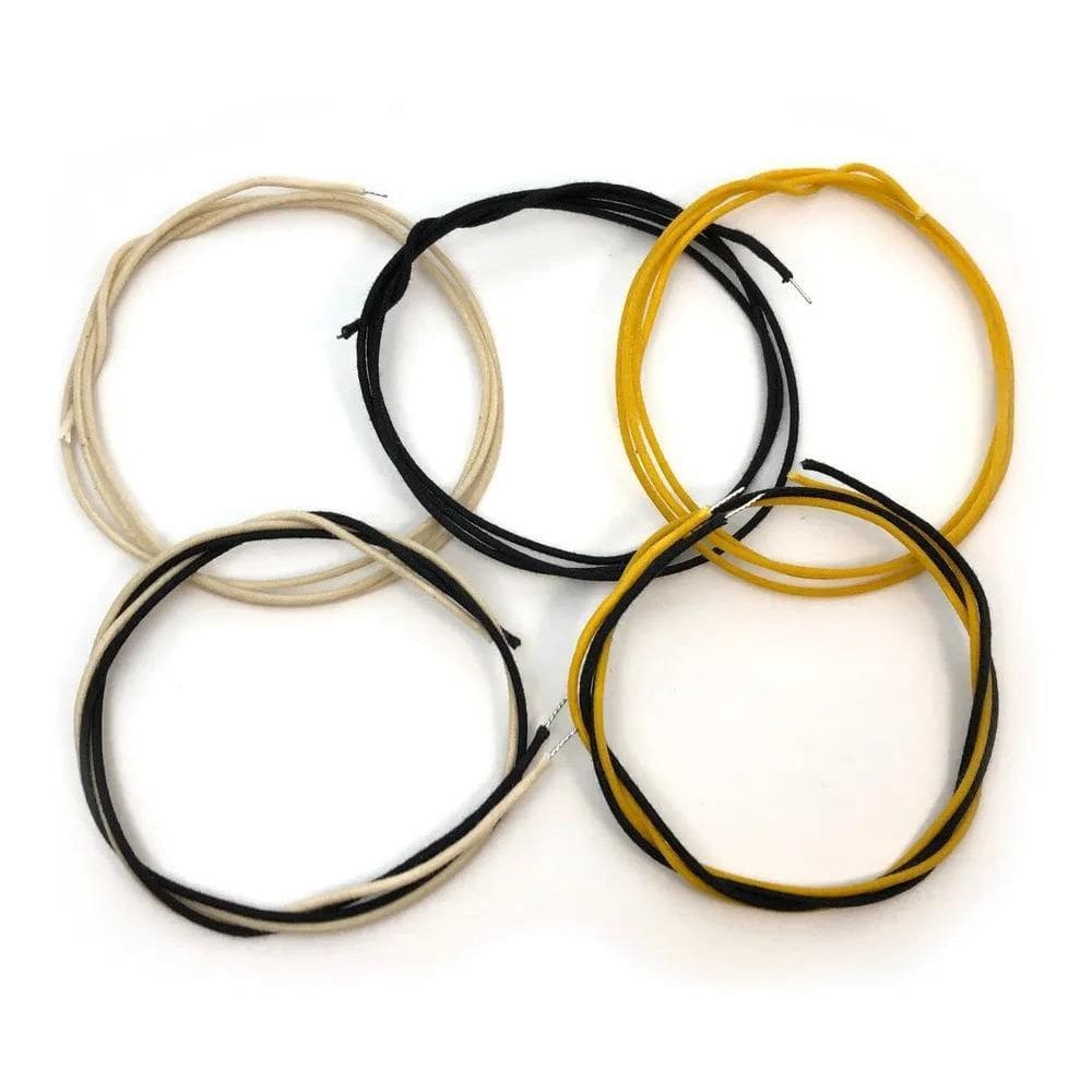 3X Fio De Pano Para Guitarra Vintage Gavitt Made In Usa