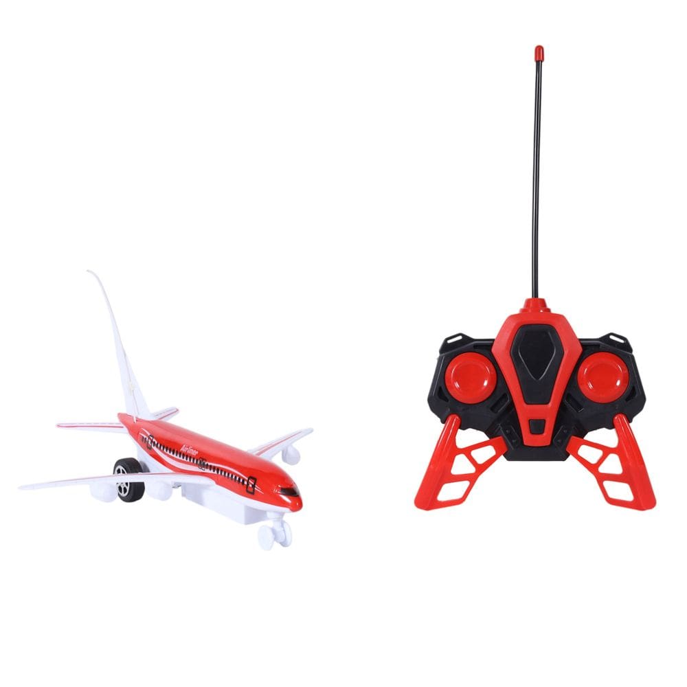 Avião de Controle Remoto Escala 1:18 RC 2CH Airliner 22cm