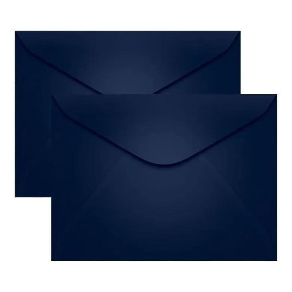 3X Envelope Scrity 100 Unidades Cor Azul Escuro Porto Seguro