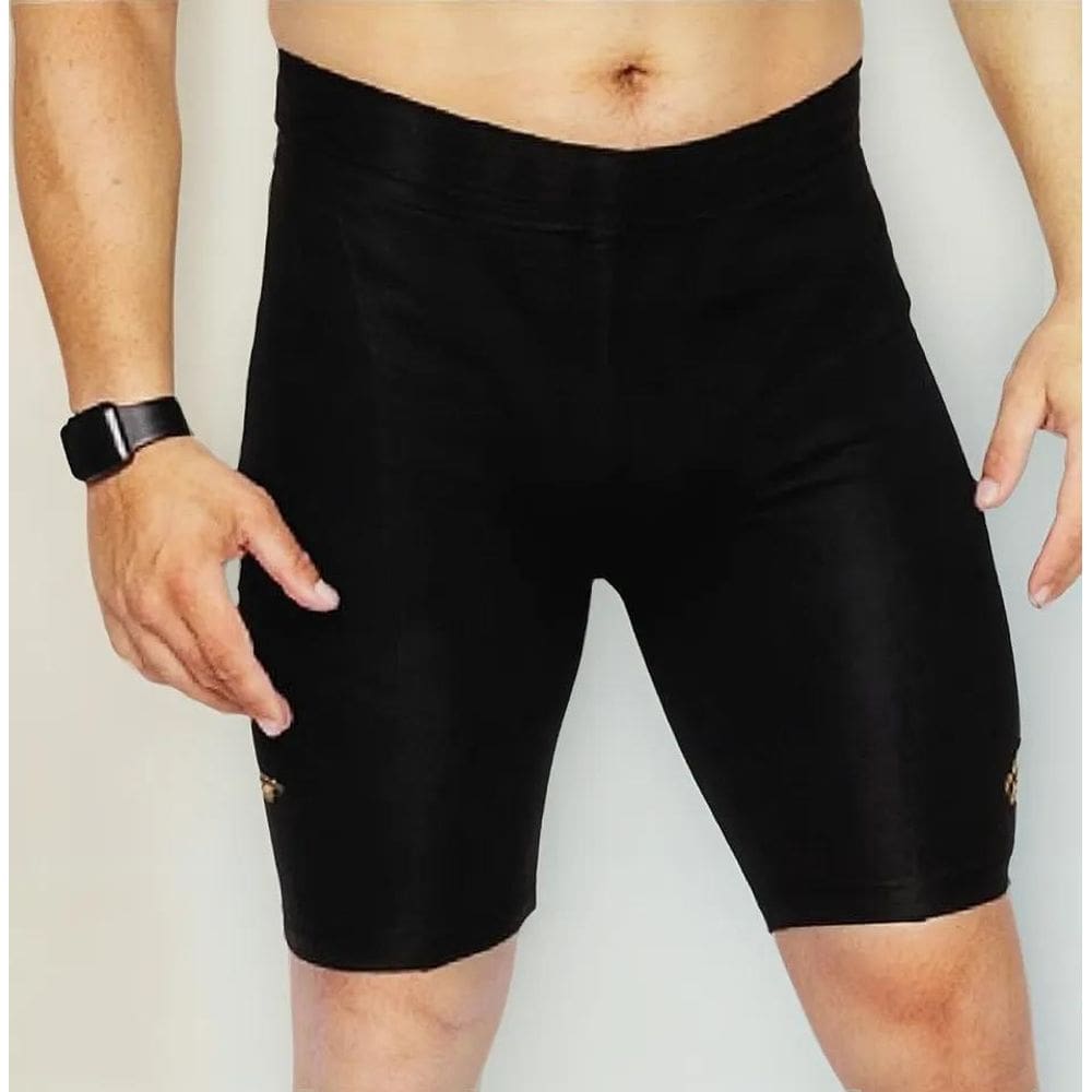 3X Bermuda Ciclismo Bike Masculina C/Forro Gel E Bolso Pazan