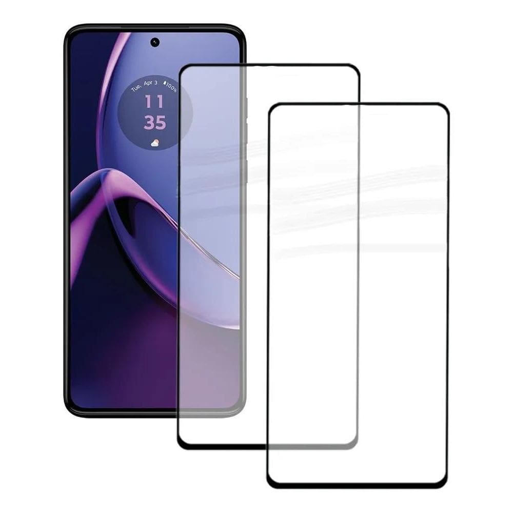 3X 2 Película De Vidro 3D Anti Impacto Compatível Moto G84 5