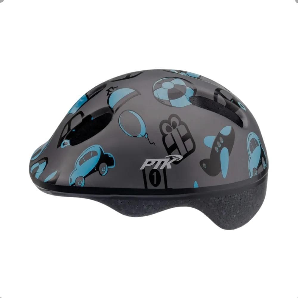 3X Capacete Infantil Ptk Baby Bike Ciclismo De 1/4 Anos Melh