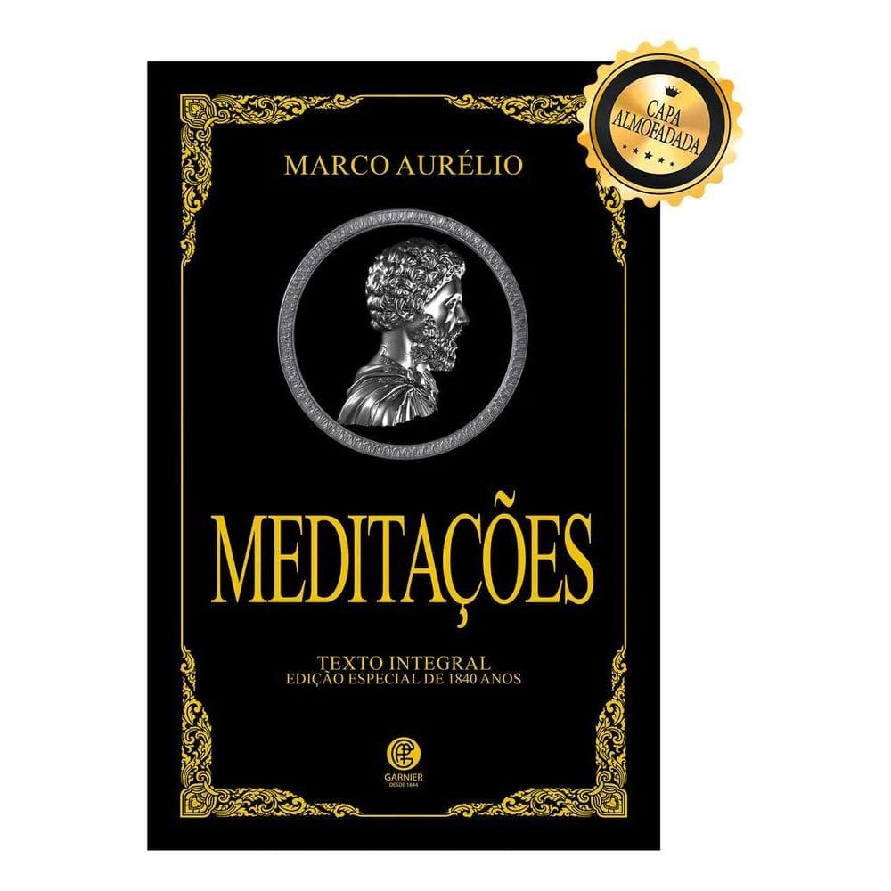 3X Meditações De Marco Aurélio - Edição De Luxo Almofadada