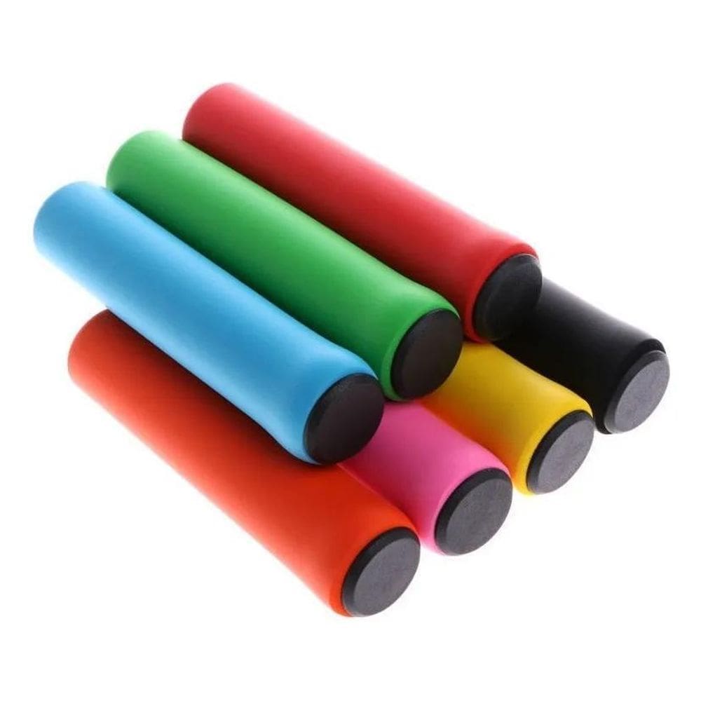 3X Manopla Bike Mtb Punho Silicone Soft Macia Confortável