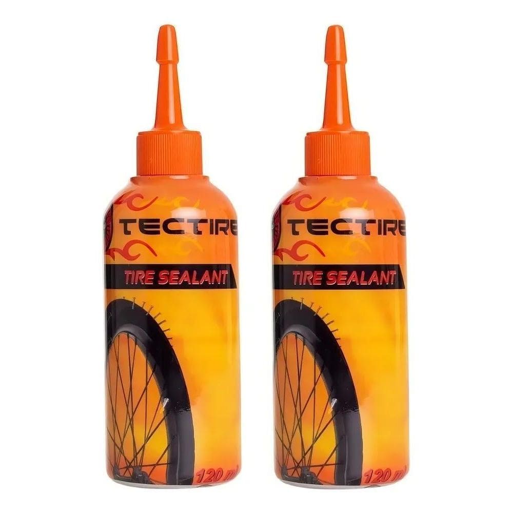3X 2 Líquidos Selante Pneu Bike - 120Ml - Tectire Tubeless