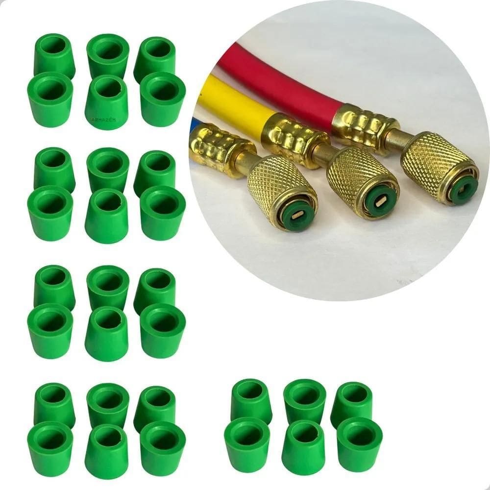 3X Vedador Reparo Mangueira Manifold 1/4 Borracha  30 Unidad