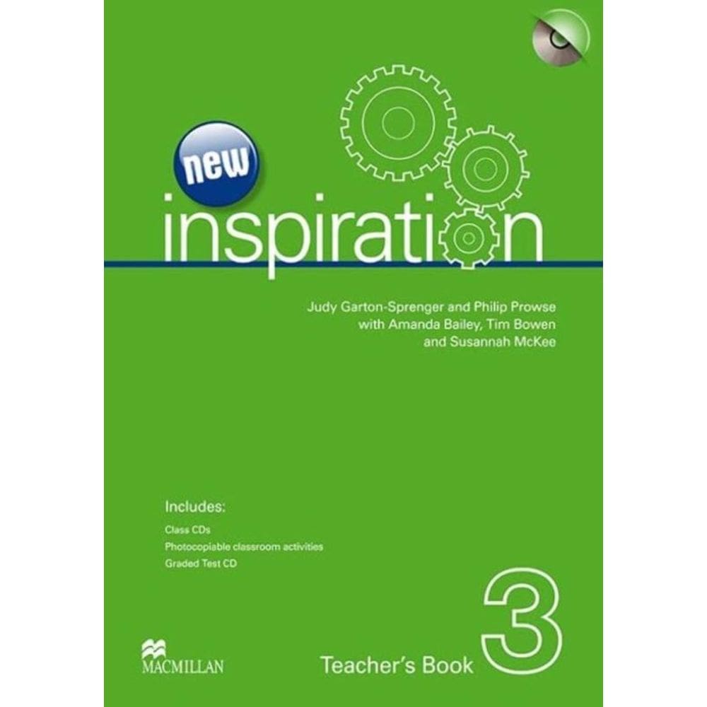New Inspiration Teachers Book W/Test Cd & Class Au