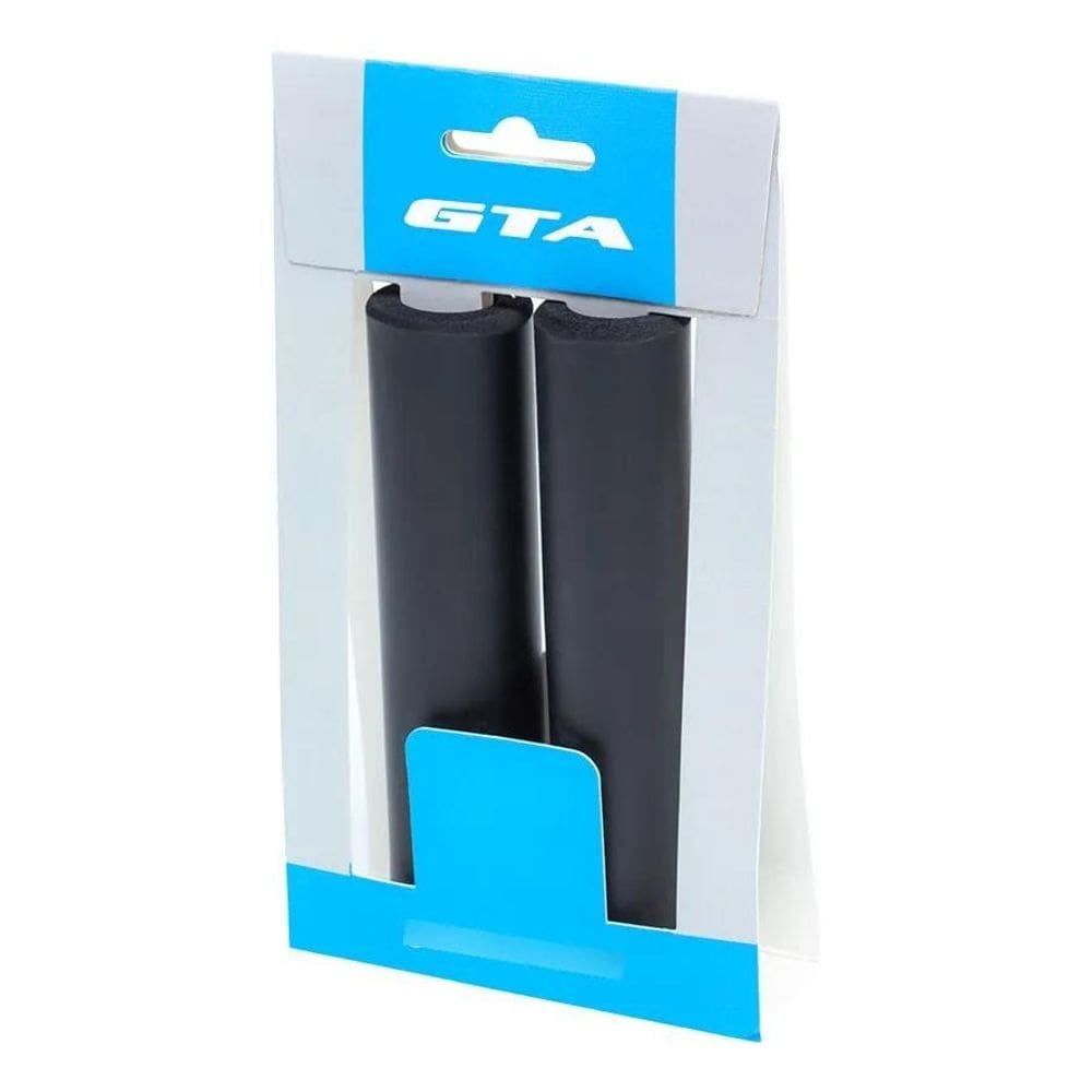Manopla Bicicleta Mtb Gta Nbr Silicone 135Mm Preta