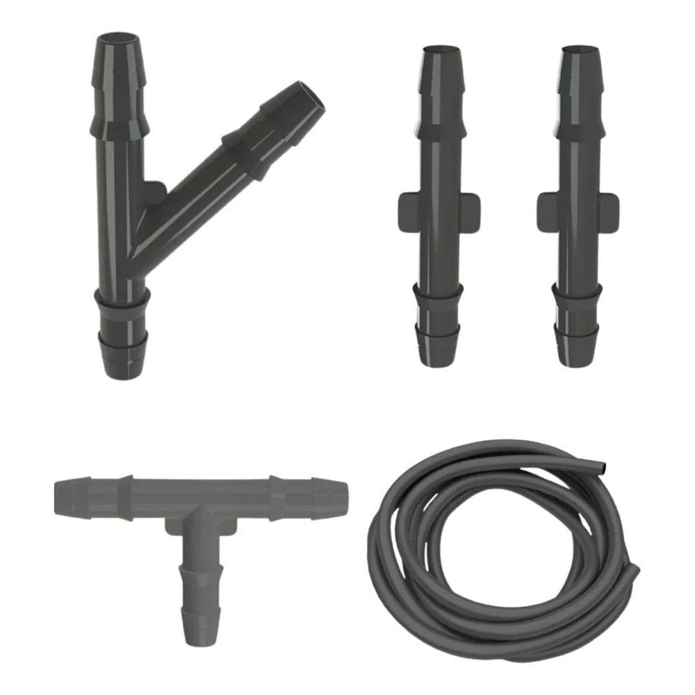 3X Kit Mangueira Esguicho Limpador Parabrisa + Conexão T Y I