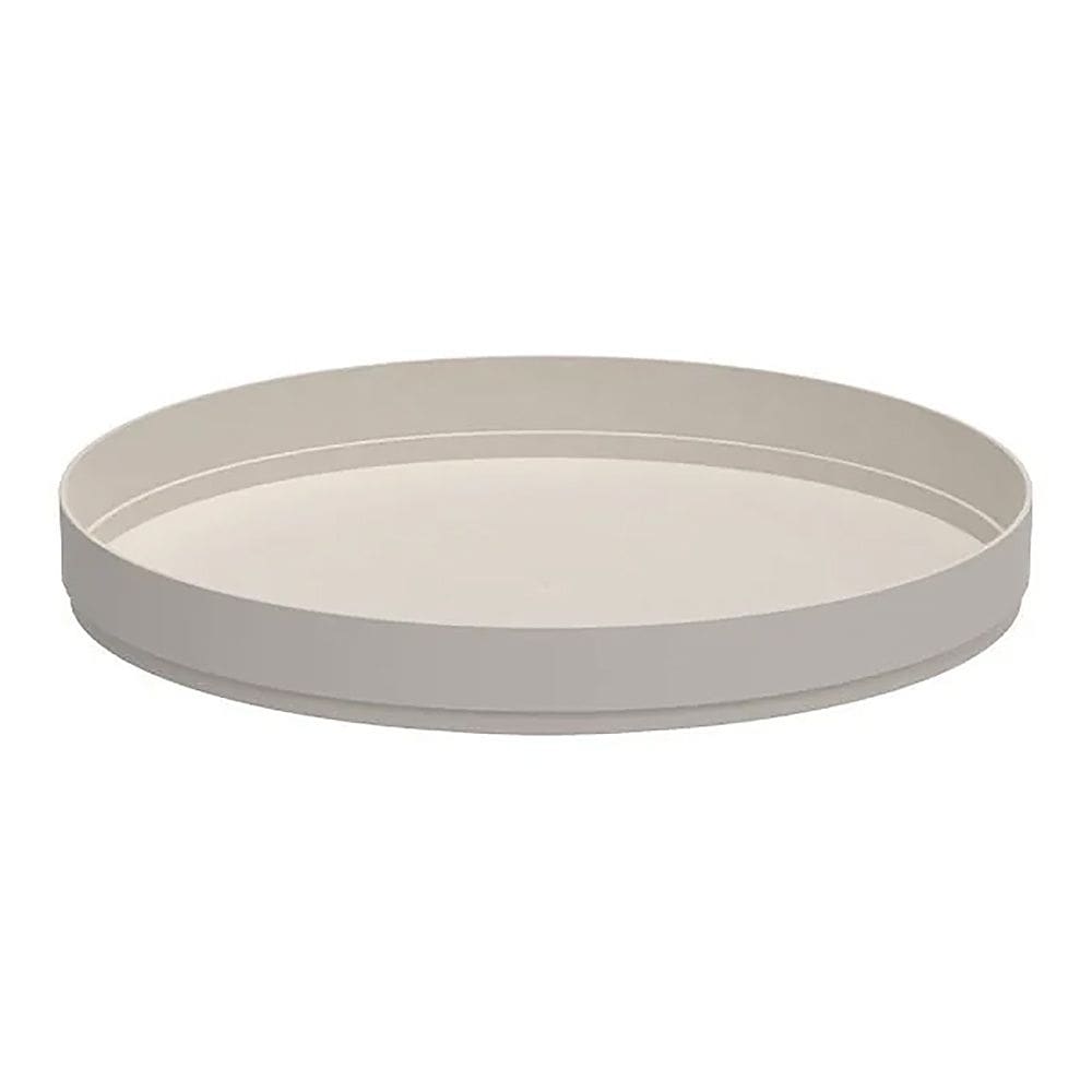 Organizador Giratório Baixo Lume Bege Fechado 4x25,5x25,5cm OBG3000BGF - Ou