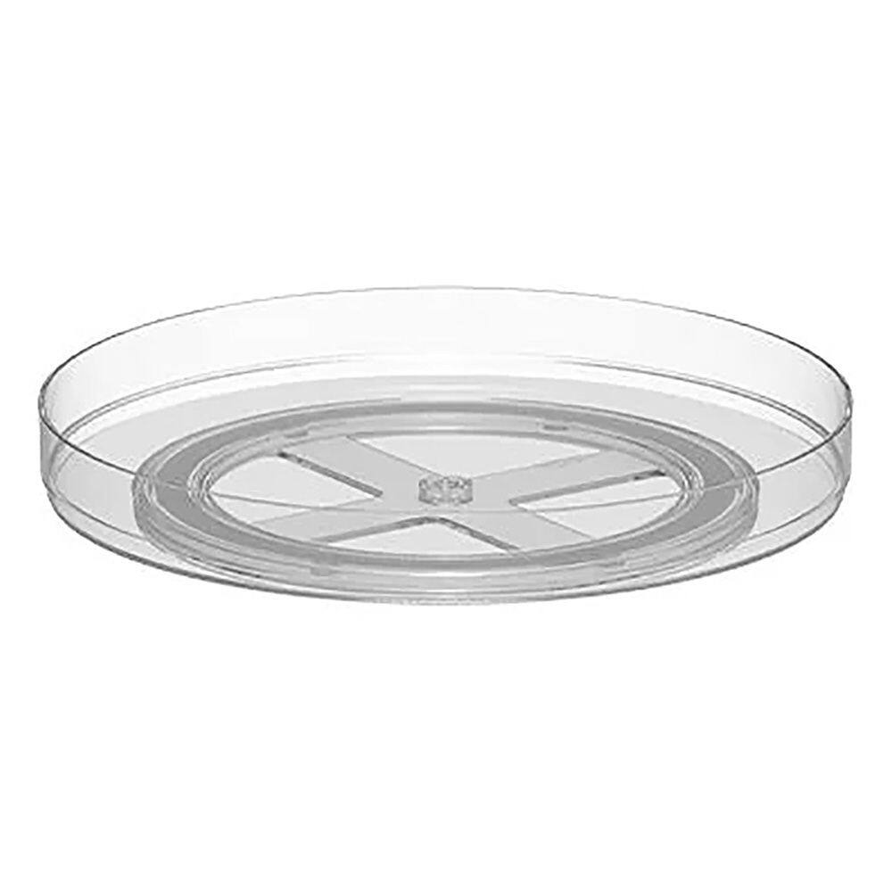 Organizador Giratório Baixo Clear Natural 4x25,5x25,5cm OCG900NT - Ou