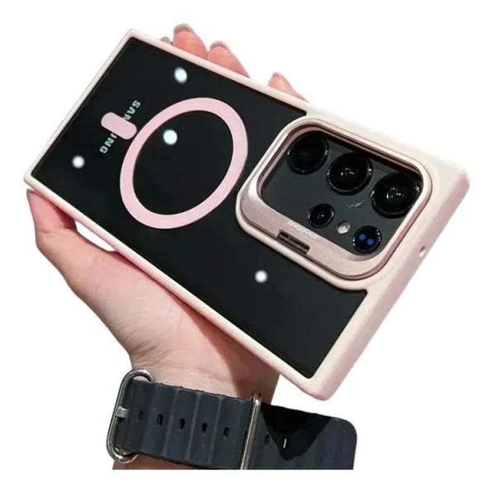 3X Capa Protetora Magnética Samsung Com Suporte De Moldura