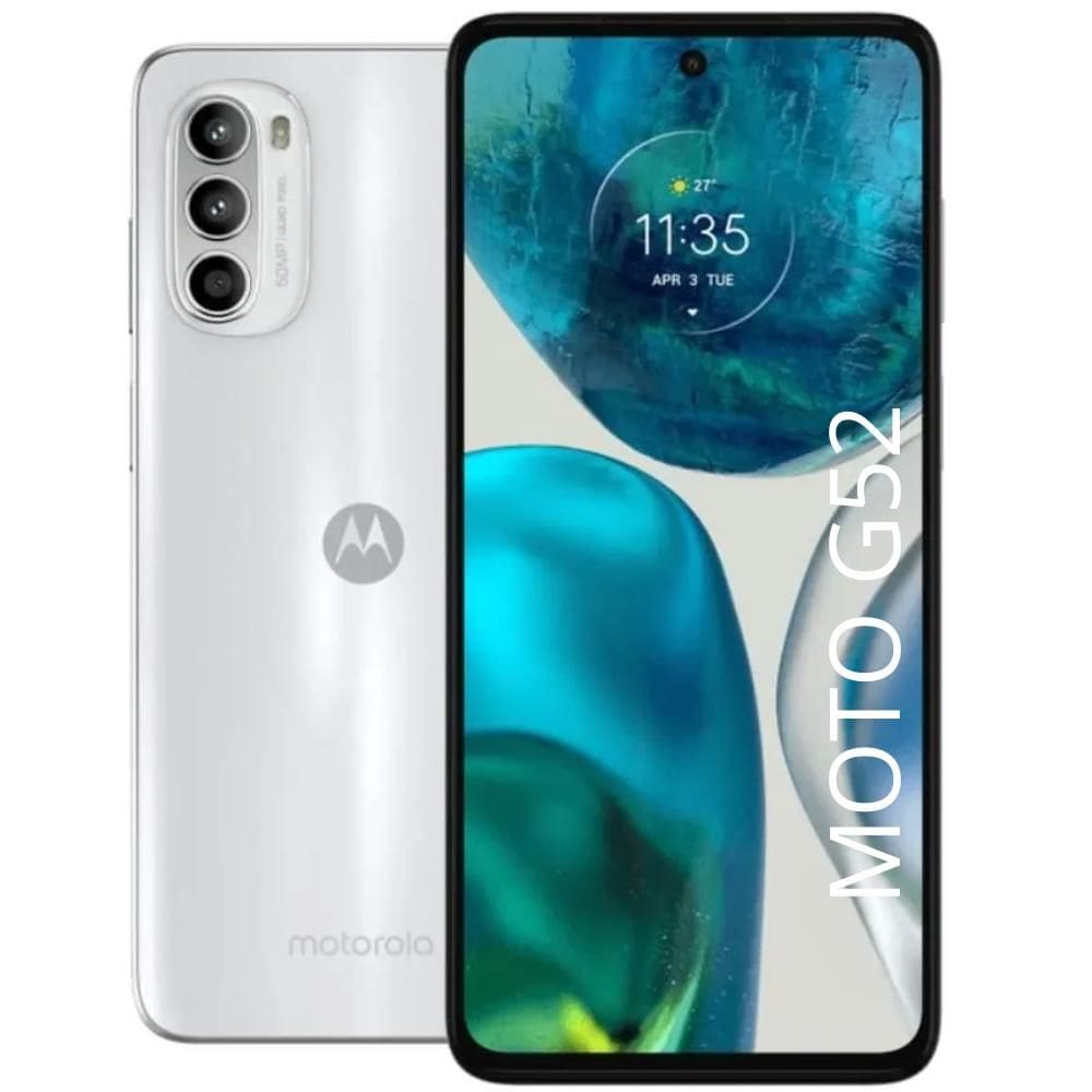USADO Motorola Moto G52 128 GB Branco Muito Bom (usado)