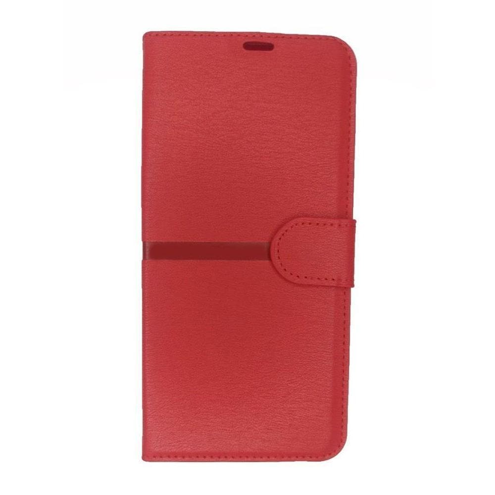 Capa Carteira Para Samsung Galaxy M52 - Cor: Vermelha