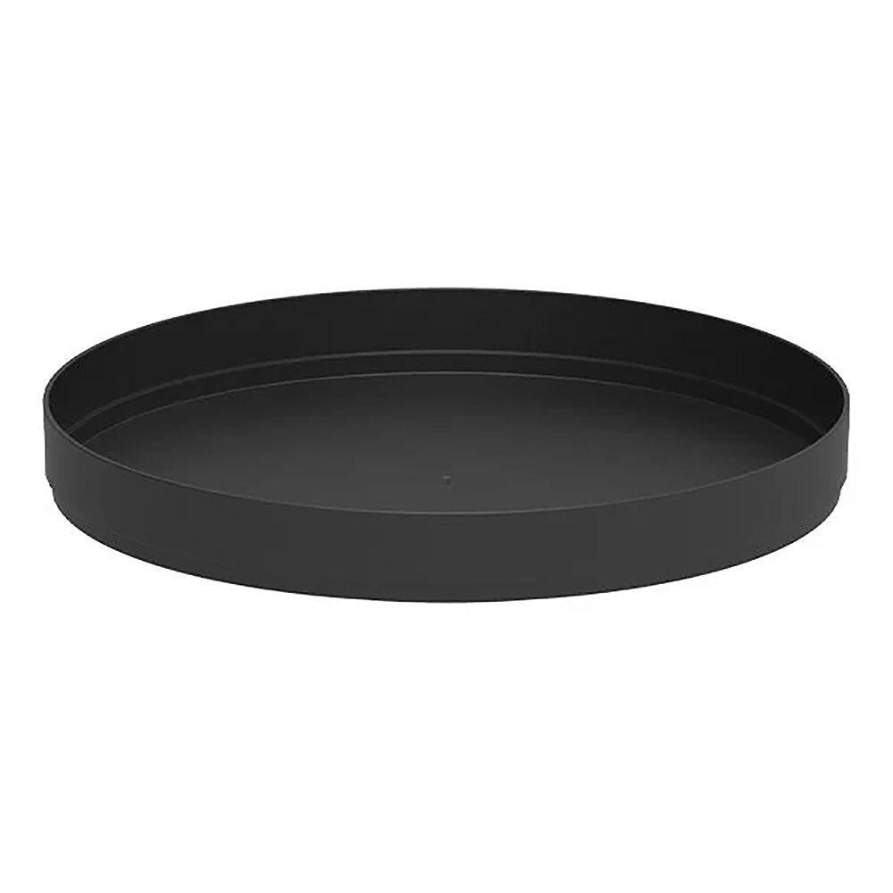 Organizador Giratório Baixo Lume Preto Fechado 4x25,5x25,5cm OGB3000PTF - Ou