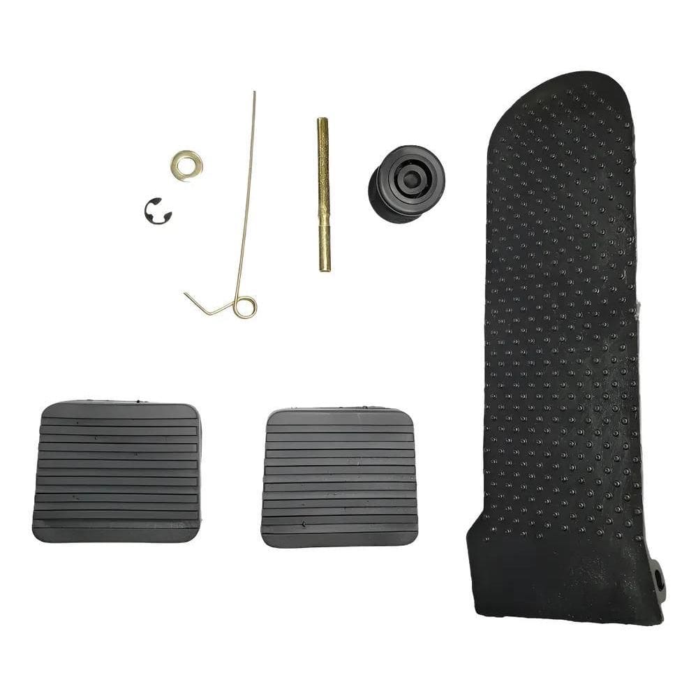3X Pedais Vw Fusca Pós 75 Acelerador Capas Borracha Reparo K