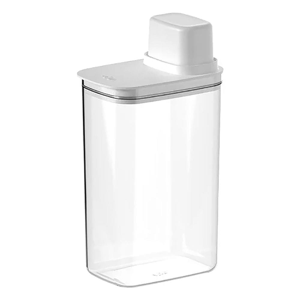 Pote Hermético com Medidor 2,3L Drop Branco Fechado PMD200BCF - Ou