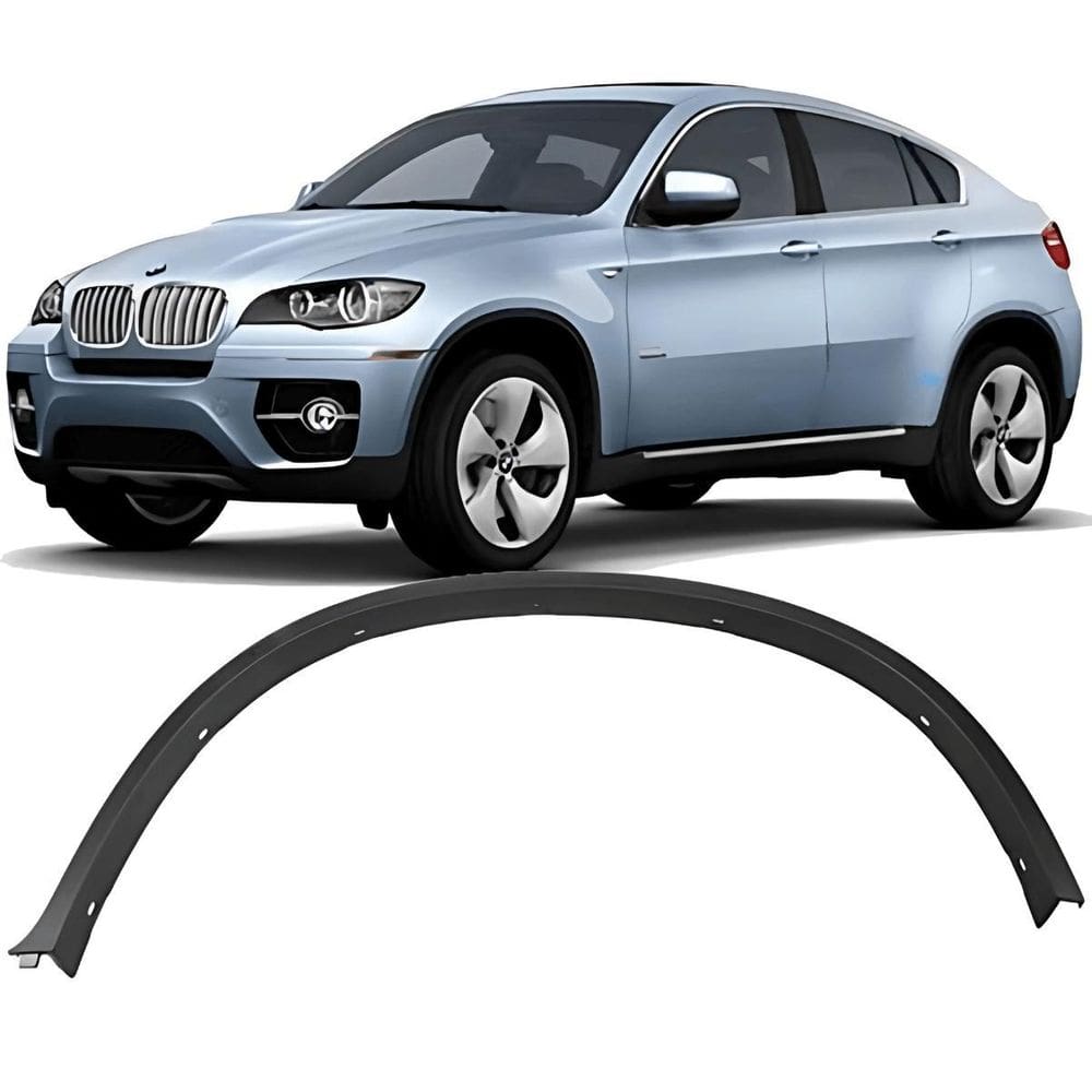 Moldura Friso Paralama X6 E71 2008 À 2014 Traseiro Esquerdo