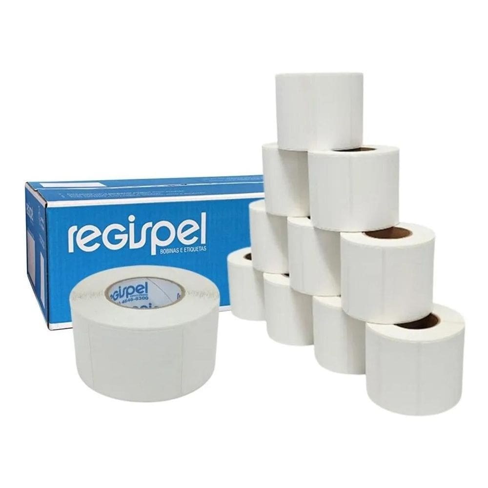 3X 10 Rolos Etiqueta 40X40 Balança Térmica Toledo