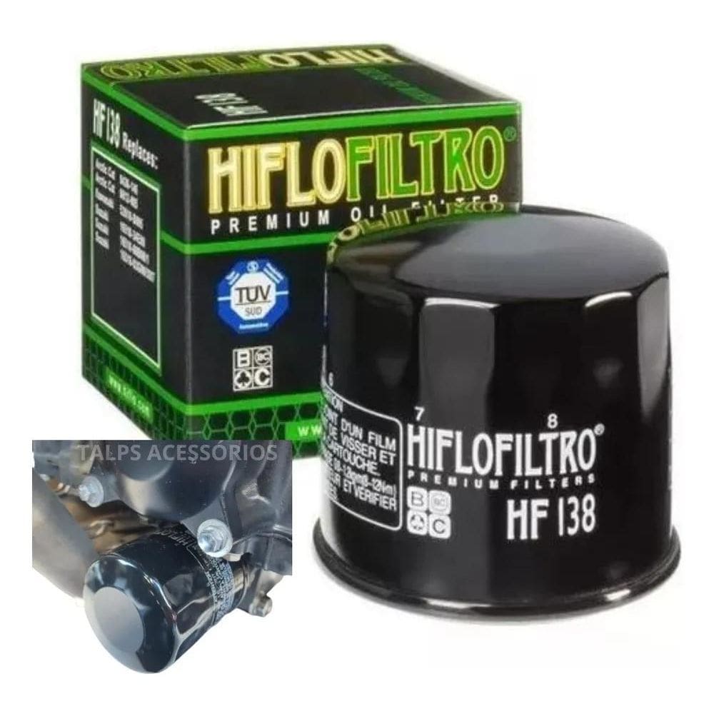 3X Filtro Oleo Hiflo Hf138 Suzuki Gsxr Gsx R Srad 600 750 10