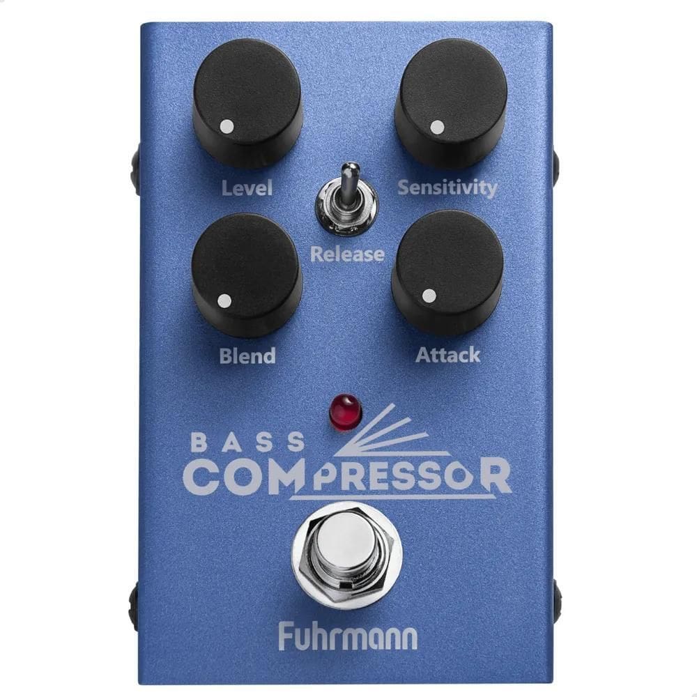 3X Pedal De Efeitos Bass Compressor Fuhrmann