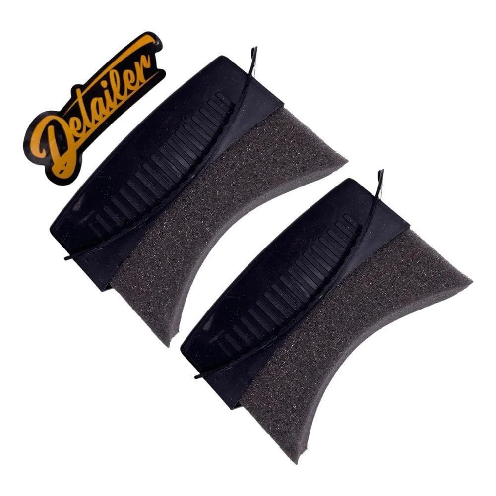 3X Kit 2 Aplicador De Pneu Pretinho Selante Para Pneus Detai