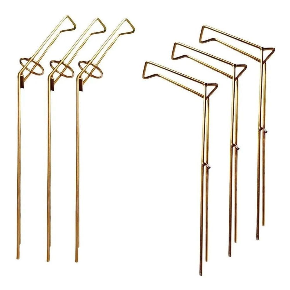 3X Suporte Vara Pesca Kit 6 Unidades Molinete/Vara De Mão Tm