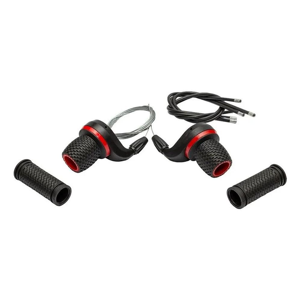 3X Alavanca Mudador Trocador De Marcha Grip Shift 21V