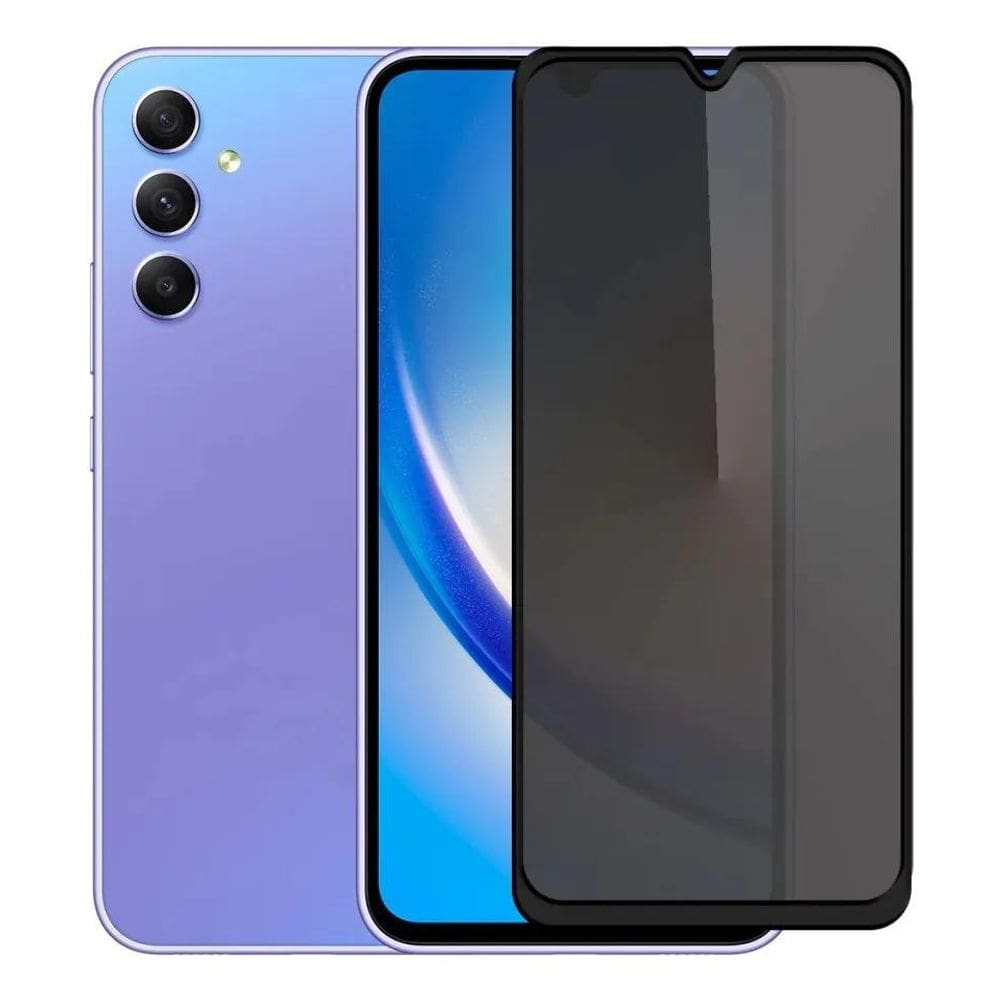 3X Película Anti Espiao 3D Privacidade Para Galaxy A15