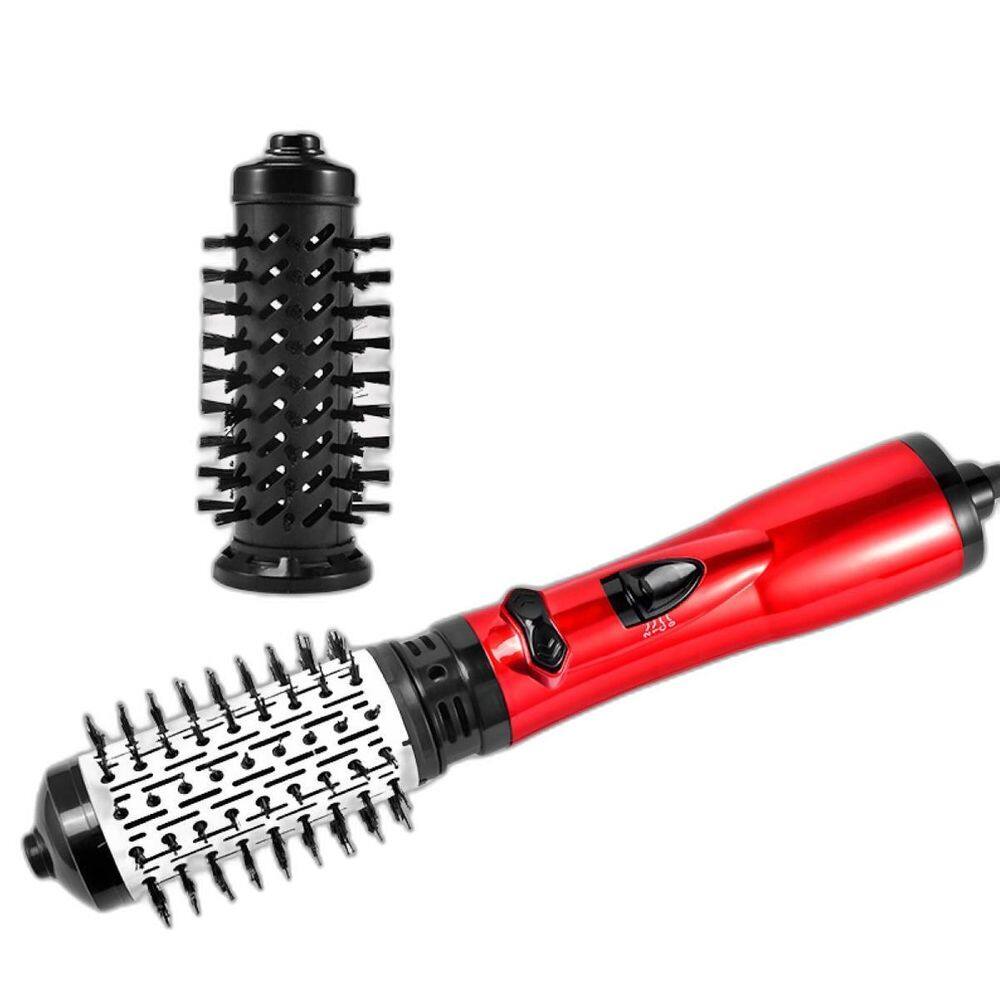 Escova Rotativa 2 Em 1 Seca E Alisa Cabelo Brilhante