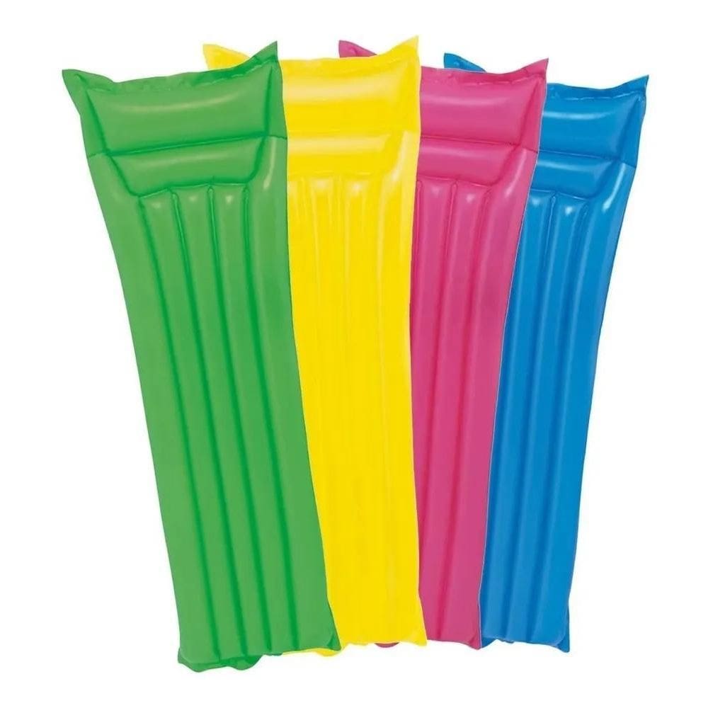 3X Colchão Inflável Piscina 183X69Cm Summer - Mor