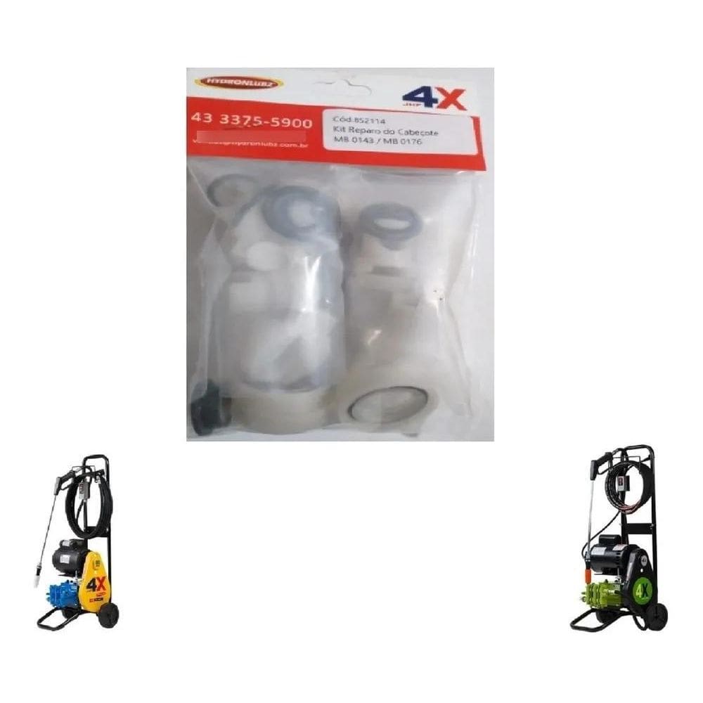 3X Kit De Reparo Do Cabeçote Lavadora Jhf 4X Mb 0143 Mb 0176