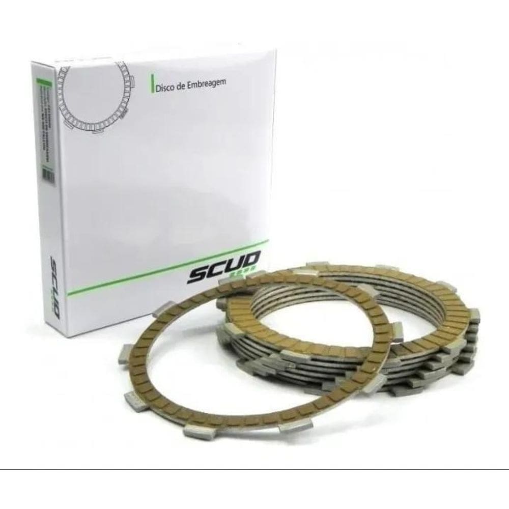 3X Disco Embreagem Titan 150 Cg125 Titan150 Fan150 Bros150 S
