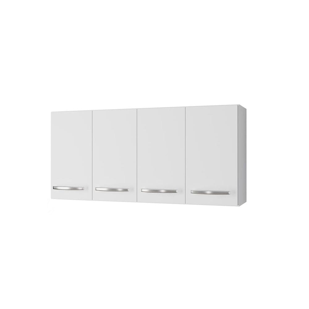 Armário Aéreo de Cozinha 4 Portas 120 cm Lara