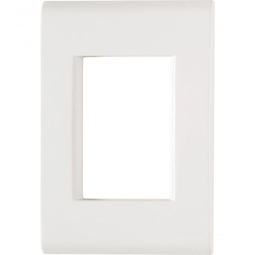 Placa 3 Postos Tramontina 4x2 Liz Branca