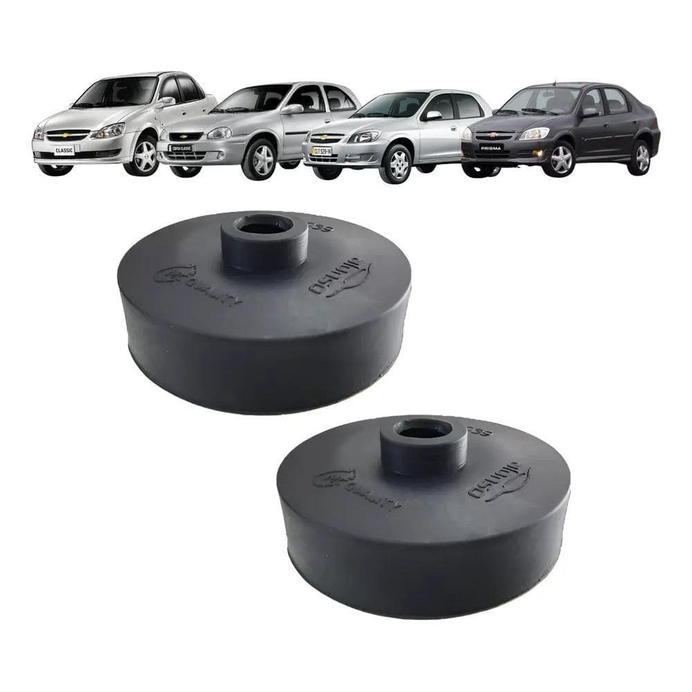 3X Kit Par Calço Mola Traseira Prisma Celta Classic Corsa 30