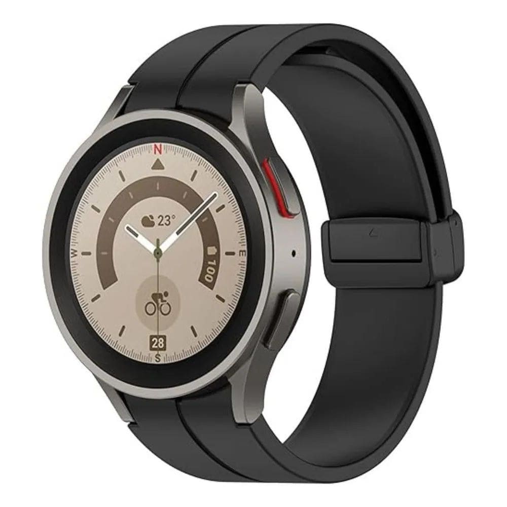 3X Pulseira Fecho Magnético Compatível Galaxy Watch 4/5/Pro/