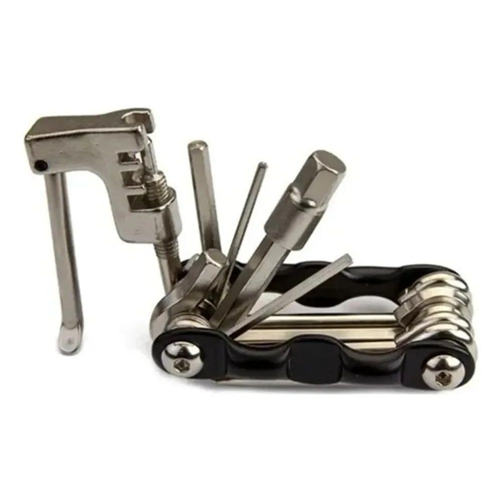 3X Kit Ferramentas Para Bicicleta Multitool 12 Funções Bike