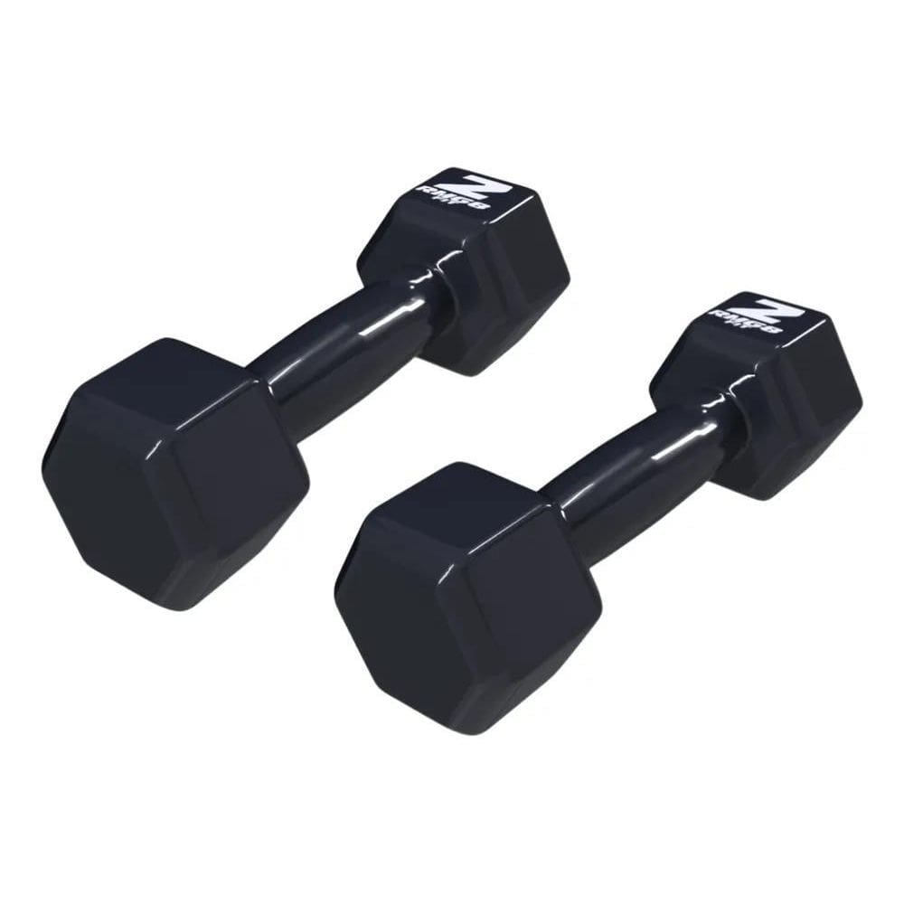 3X Halteres Rmg8 Fit 2Kg Hexagonal Sextavado Pvc
