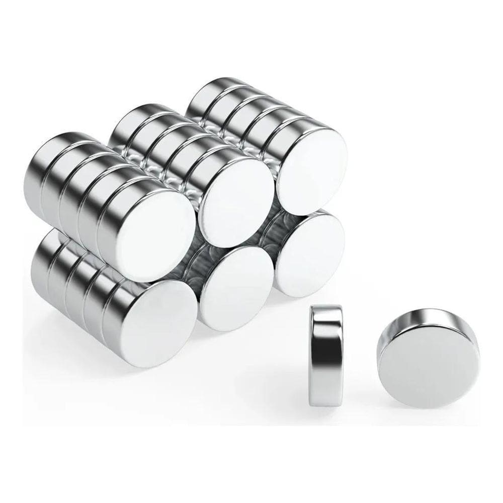 3X Imã Neodímio 8X3 Redondo Pequeno 8Mm X 3Mm N35 - 20 Peças
