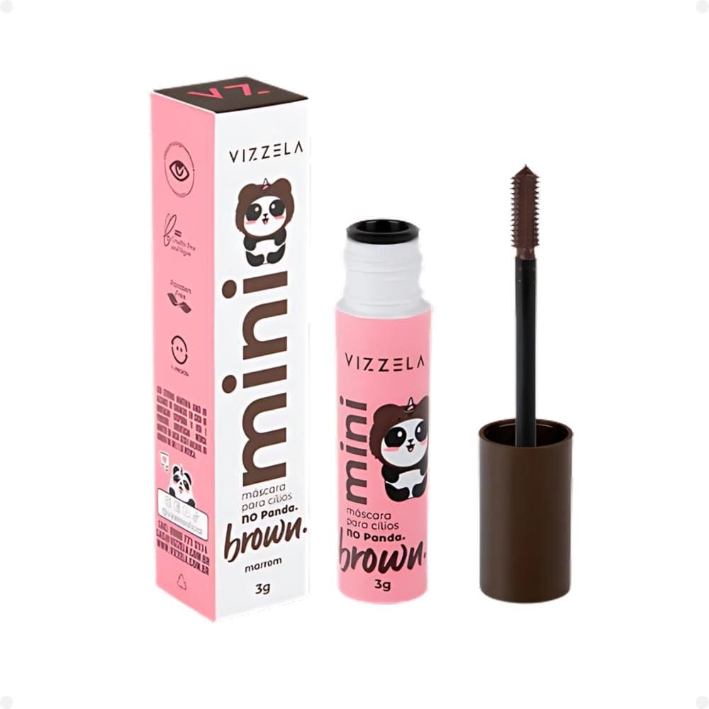Mini Máscara de Cílios No Panda Marrom 3g