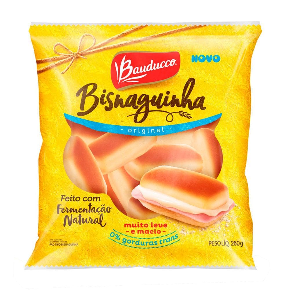 Pão Bisnaguinha Bauducco 260g