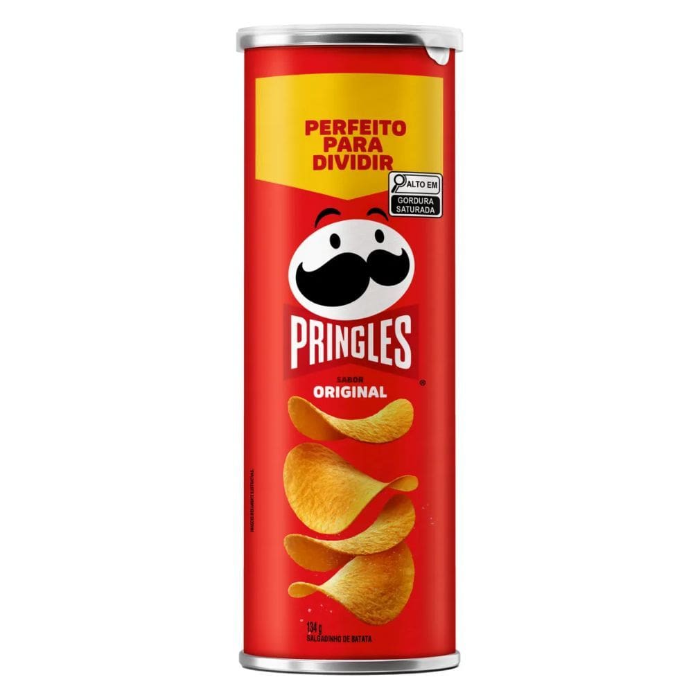 Batata Pringles Sabor Tubo 134g