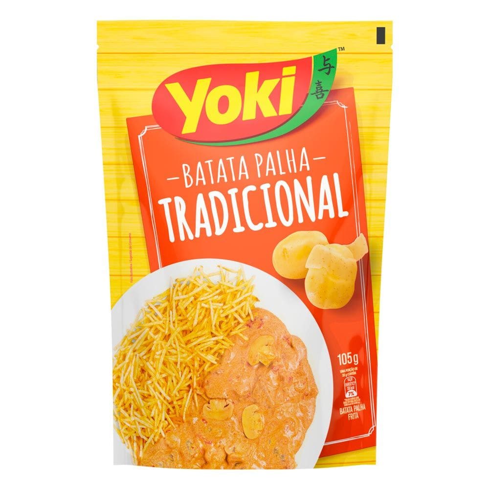Batata Palha Yoki Tradicional 105g