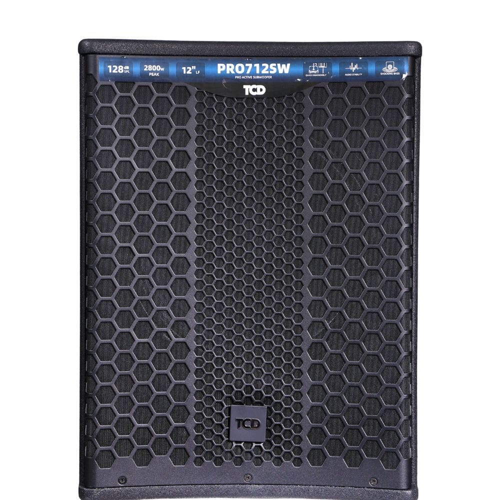 Subwoofer Ativo Profissional TCD PRO712SW