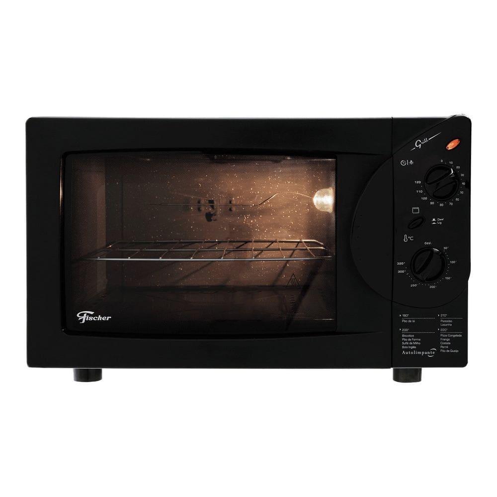 Forno Elétrico de Bancada Fischer Grill Black 44 litros 34312